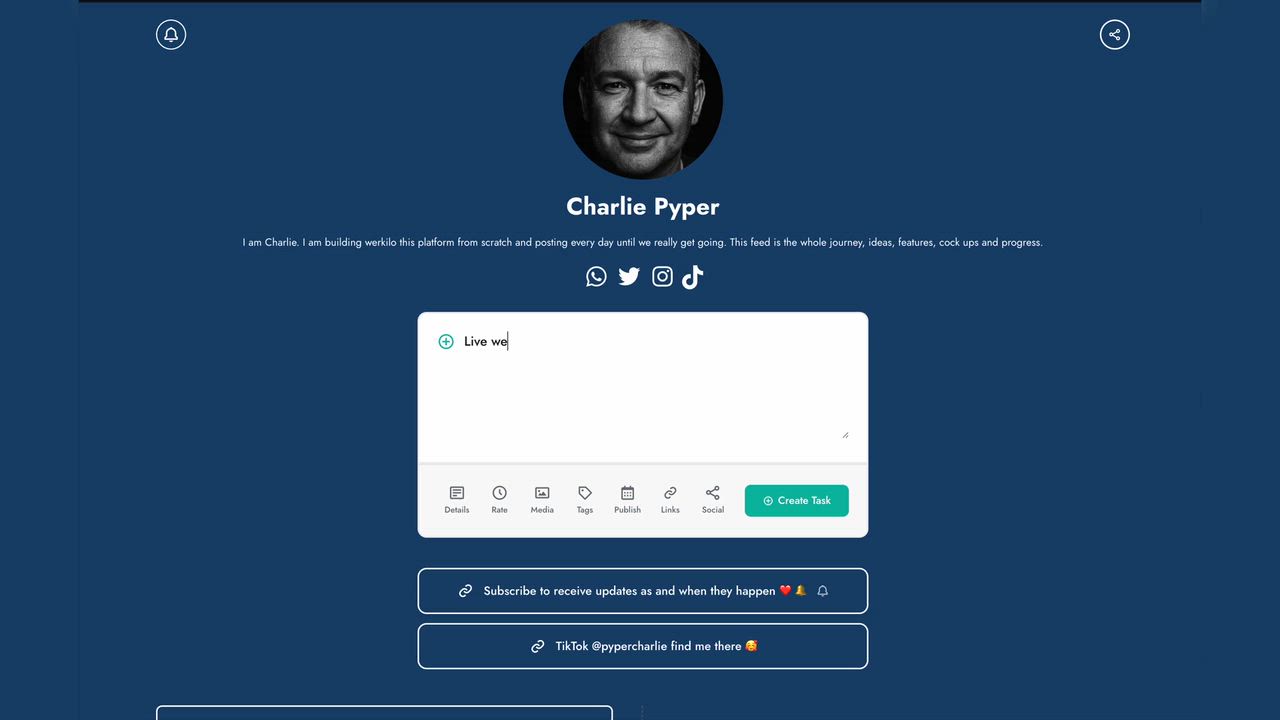 Links in Tasks | werkilo